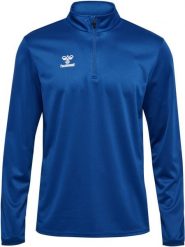 Bluza dresowa 1/2 zip Hummel Essential. Niebieskie bluzy Hummel, m, bez wzorów, z dresówki, bez kaptura. Za 167.00 zł.