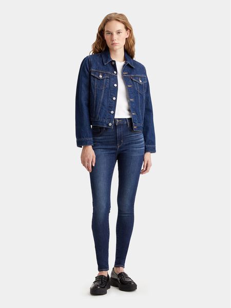 Levi's® Jeansy 720™ 52797-0351 Granatowy Super Skinny Fit. Niebieskie jeansy s, bez wzorów. Za 339.99 zł.