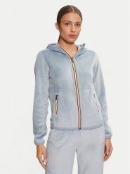 K-Way Bluza Lily K8138NW Niebieski Relaxed Fit. Niebieskie bluzy K-Way, xl, bez wzorów, z syntetyku, bez kaptura. Za 599.99 zł.
