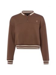 Armani Exchange Bluza Kobiety brązowy, L. Brązowe bluzy Armani Exchange, l, bez wzorów, z wiskozy, bez kaptura. Za 279.95 zł.