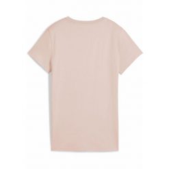 Damska koszulka ESS ELEVATED PUMA Rose Quartz Pink. Czerwone bluzki Puma, l, z aplikacjami, eleganckie, bez kołnierzyka, bez ramiączek. W wyprzedaży za 94.00 zł.