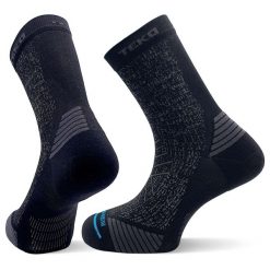 Skarpety do biegania Teko ecoRUN Short Crew Light Half Cushion 2.0. Białe skarpety TEKO, bez wzorów, z nylonu. Za 39.00 zł.
