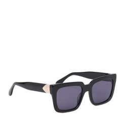 Okulary przeciwsłoneczne GINO ROSSI. Czarne okulary przeciwsłoneczne Gino Rossi, bez wzorów. Za 159.99 zł.