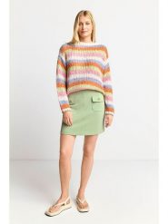 Rich & Royal Spódnica w kolorze jasnozielonym rozmiar: S. Zielone spódnice Rich & Royal, s, bez wzorów, mini. Za 172.08 zł.
