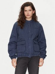 Mustang Kurtka jeansowa Belva 1016132 Niebieski Relaxed Fit. Niebieskie kurtki Mustang, xs, bez wzorów, z bawełny, bez kaptura. Za 299.99 zł.