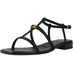 Sandały UNISA CARENA RA Czarny. Czarne sandały Unisa, bez wzorów, z syntetyku, sportowe, bez obcasa, bez zapięcia. Za 462.99 zł.