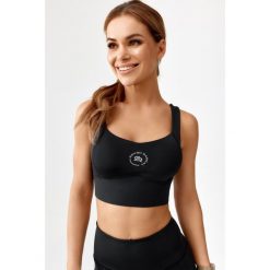 Stanik top sportowy treningowy szybkoschnący Rough Radical Sports Bra Hamptons. Czarne bielizna sportowa ROUGH RADICAL, m, bez wzorów. W wyprzedaży za 110.41 zł.