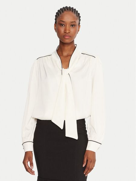 Rinascimento Koszula CFC0125148003 Biały Regular Fit. Białe koszule Rinascimento, s, bez wzorów, z syntetyku, bez kołnierzyka, bez ramiączek. Za 269.99 zł.