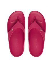Tommy Hilfiger Japonki FW0FW09200 Różowy. Czerwone klapki TOMMY HILFIGER, bez wzorów, z syntetyku, bez obcasa. Za 189.99 zł.
