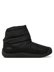 Keen Śniegowce Howser Fold Down 1029460 Czarny. Czarne trapery i śniegowce Keen, z materiału. Za 279.99 zł.