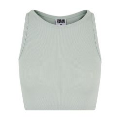 Top W Prążki Dla Pań I Panów. Zielone topy Urban Classics, xl, bez wzorów, bez kołnierzyka, bez ramiączek. Za 46.99 zł.