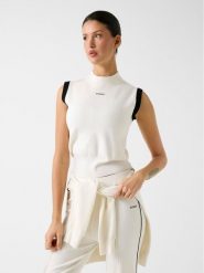 Guess Sweter 181078 Beżowy Classic Fit. Brązowe swetry Guess, s, z aplikacjami, bez ramiączek. Za 294.99 zł.