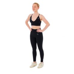 Damski zestaw sportowy Xtreme - legginsy + biustonosz sportowy - Czarny. Czarne legginsy XTREME SOCKSWEAR, bez wzorów. Za 186.99 zł.