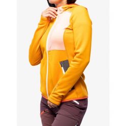 Bluza damska Ortovox Fleece Hoody. Brązowe bluzy ORTOVOX, na zimę, l, bez wzorów, bez kaptura. Za 816.99 zł.