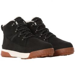 Buty turystyczne damskie The North Face W Sierra Mid Lace WP. Czarne obuwie sportowe The North Face, bez zapięcia. Za 672.00 zł.