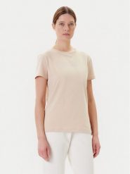 Guess T-Shirt V3BI11 J1314 Beżowy Regular Fit. Brązowe t-shirty Guess, s, z aplikacjami, z bawełny, bez kołnierzyka, bez ramiączek. Za 139.99 zł.