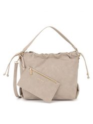 Jenny Fairy Torebka JFR-L-014-06 Beżowy. Brązowe torebki klasyczne Jenny Fairy, bez wzorów, z materiału, bez dodatków. Za 149.99 zł.