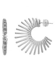 U.S. Polo Assn. Kolczyki-wkrętki rozmiar: onesize. Szare kolczyki U.S. Polo Assn., metalowe. Za 78.99 zł.