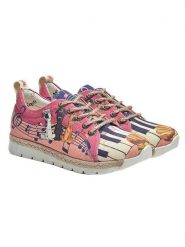 Goby Sneakersy w kolorze różowym rozmiar: 37. Różowe trampki Goby, bez wzorów, bez zapięcia. Za 195.99 zł.