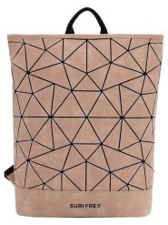 SURI FREY Plecak "Jessy-Lu" w kolorze beżowym - 37 x 40 x 11 cm rozmiar: onesize. Brązowe plecaki Suri Frey, bez wzorów, z materiału. Za 104.99 zł.