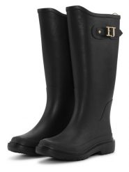 Ilse Jacobsen Kalosze w kolorze czarnym rozmiar: 37. Czarne kalosze Ilse Jacobsen, bez wzorów, z materiału. Za 184.46 zł.