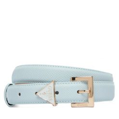 Pasek Damski Guess. Niebieskie paski Guess, z aplikacjami. Za 179.99 zł.