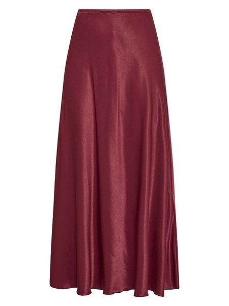 MOSS COPENHAGEN Spódnica w kolorze bordowym rozmiar: M. Czerwone spódnice Moss Copenhagen, na co dzień, m, bez wzorów, maxi, proste. Za 179.95 zł.