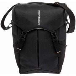Pojedyncza Torba Rowerowa Sportowa Pojedyncza 20L Czarna. Czarne torby na ramię NEW LOOXS, bez wzorów, sportowe, na ramię, bez dodatków. Za 386.00 zł.