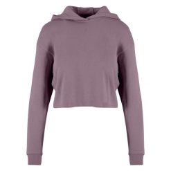 Lekka Bluza Z Kapturem Frotte Dla Pań I Panów. Fioletowe bluzy Urban Classics, xl, bez wzorów, z kapturem. Za 131.99 zł.