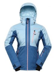 Alpine Pro Kurtka narciarska "Reama" w kolorze niebiesko-błękitnym rozmiar: M. Niebieskie kurtki narciarskie Alpine Pro, m, bez wzorów, bez kaptura, narciarskie. Za 651.13 zł.