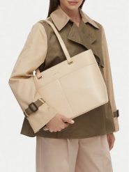MEXX Torebka MEXX-S-003-07 Beżowy. Brązowe shopper Mexx, bez wzorów, ze skóry, bez dodatków. Za 199.99 zł.