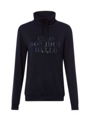 Soyaconcept® Bluza - Banu Kobiety Materiał dresowy niebieski, XS. Niebieskie bluzy xs, bez wzorów, z dresówki, bez kaptura. Za 169.95 zł.