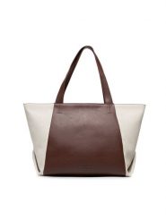 Jenny Fairy Torebka MJT-J-150-40-01 Brązowy. Brązowe shopper Jenny Fairy, bez wzorów, ze skóry, bez dodatków. Za 89.98 zł.