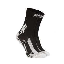 Skarpety trekkingowe damskie X-Socks Trek Outdoor 4.0 Black. Czarne skarpety X Socks, bez wzorów. Za 60.00 zł.