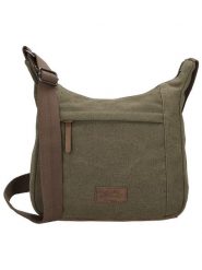 Beagles Torebka "Mount Fuji" w kolorze khaki - 27 x 22 x 9 cm rozmiar: onesize. Brązowe torby na ramię Beagles, bez wzorów, z materiału, na ramię, bez dodatków. Za 83.62 zł.