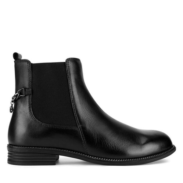 Sztyblety Lasocki. Czarne botki Lasocki, bez wzorów, bez obcasa, na płaskiej podeszwie, bez zapięcia. Za 249.99 zł.