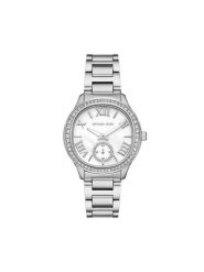 Michael Kors Zegarek Sage MK4807 Srebrny. Szare, analogowe zegarki Michael Kors, srebrne. Za 909.99 zł.