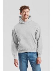 Bluza z kapturem Sudadera Fruit Of The Loom Supercotton Adulto w kolorze szarym. Czarne bluzy FRUIT OF THE LOOM, m, bez wzorów, z bawełny, z kapturem. Za 200.99 zł.
