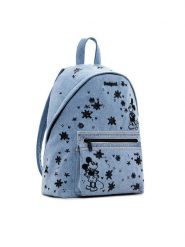 Desigual Plecak Mickey Spl 25SAKD03 Niebieski. Niebieskie plecaki Desigual, bez wzorów, z materiału. Za 289.99 zł.