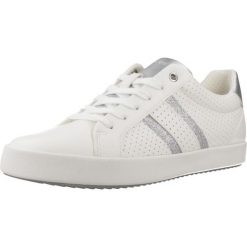 Buty GEOX D BLOMIEE Biały. Białe trekkingi Geox, z syntetyku, na fitness i siłownię. Za 241.99 zł.