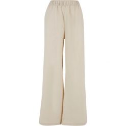 Szerokie Spodnie Mieszane Dla Pań I Panów. Białe spodnie dresowe Urban Classics, xl, bez wzorów. Za 179.99 zł.