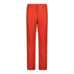 Spodnie damskie narciarskie CMP 3W20636. Czerwone spodnie narciarskie CMP, s, bez wzorów, narciarskie. W wyprzedaży za 328.99 zł.