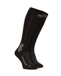 Skarpety trekkingowe długie X-Socks Trek Expedition 4.0 Black. Czarne skarpety X Socks, bez wzorów, z materiału. Za 90.00 zł.