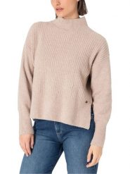 Timezone Sweter w kolorze beżowym rozmiar: M. Brązowe swetry Timezone, m, bez wzorów, z materiału, bez ramiączek. Za 96.83 zł.