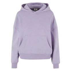 Bluza Damska Z Kapturem Oversize. Czerwone bluzy Urban Classics, l, bez wzorów, z kapturem. Za 147.99 zł.