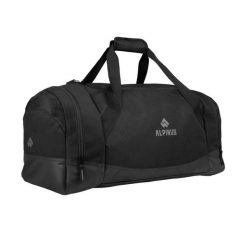 Torba turystyczna Alpinus Avila 60litrów. Czarne torby na ramię Alpinus, bez wzorów, z materiału, sportowe, na ramię, bez dodatków. Za 139.99 zł.