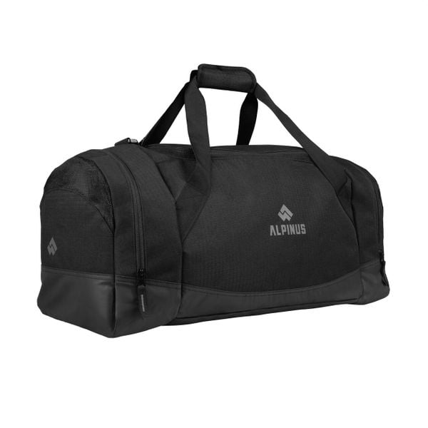 Torba turystyczna Alpinus Avila 60litrów. Czarne torby na ramię Alpinus, bez wzorów, z materiału, sportowe, na ramię, bez dodatków. Za 169.99 zł.