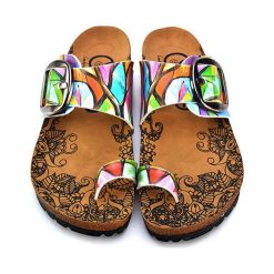 Calceo Japonki ze wzorem rozmiar: 39. Niebieskie klapki Calceo, bez wzorów, z otwartym noskiem, bez obcasa. Za 117.73 zł.