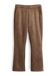 OPUS Spodnie "Elvina" w kolorze karmelowym rozmiar: 38. Brązowe spodnie materiałowe Opus, na co dzień, bez wzorów, z materiału, z podwyższonym stanem. Za 143.99 zł.