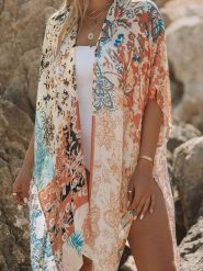 Milan Kiss Kimono ze wzorem rozmiar: S. Swetry Milan Kiss, s, bez wzorów, bez ramiączek. Za 136.45 zł.